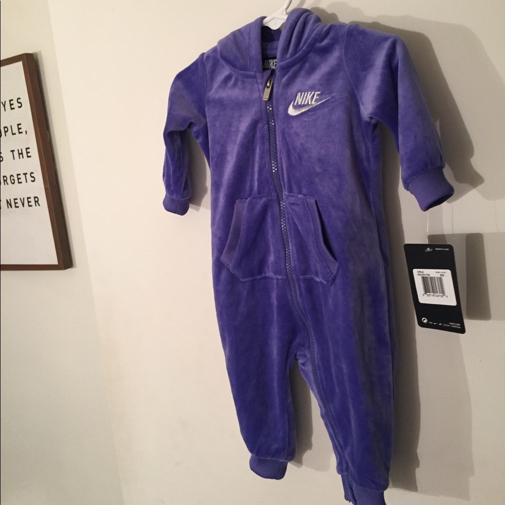 Nike zip up bodysuit